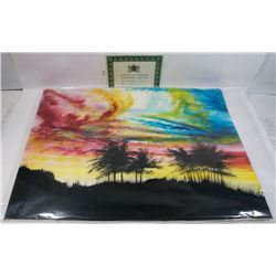 220) "PLEASANT VALLEY" WILLIAM VERDULT OIL ON