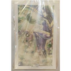 76) "MISTRESS OF MAGIC" MICHAEL R. WHIPPLE PRINT