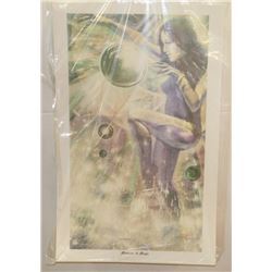 73) "MISTRESS OF MAGIC" MICHAEL R. WHIPPLE PRINT