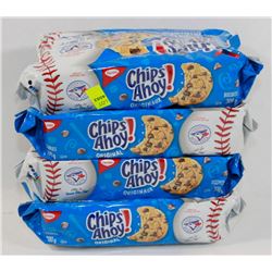 4 PACKS OF CHIPS AHOY COOKIES