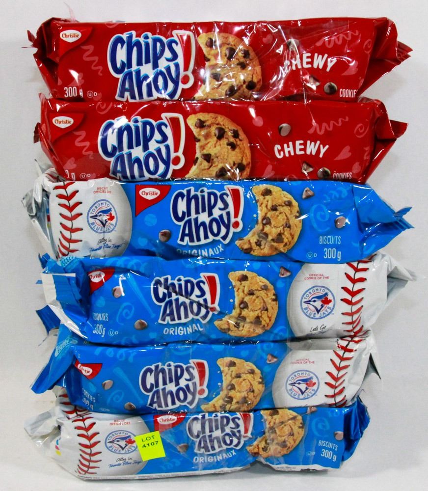 6 ASSORTED PACKS OF CHIPS AHOY COOKIES Kastner Auctions