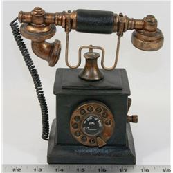 ANTIQUE STYLE ROTARY TELEPHONE COIN BANK