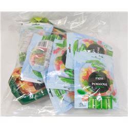 BAG OF GUMMY FISH AND PEACH RINGS