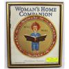 Image 1 : ANTIQUE FRAMED 1921 WOMANS HOME COMPANION NOEL