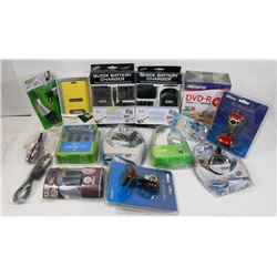 LARGE FLAT OF ASSORTED HOME ELECTRONICS