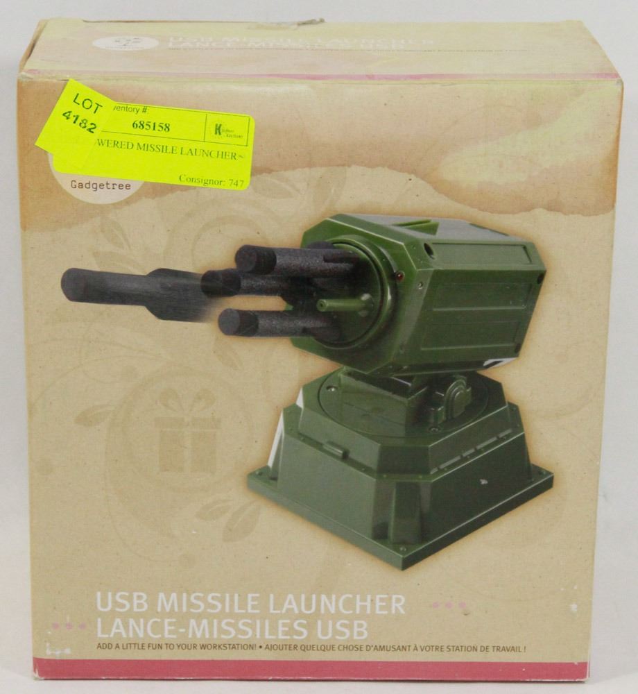 Usb Projectile Launcher USB POWERED MISSILE LAUNCHER