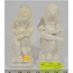 ITALIAN STATUES OF SCHOLARS