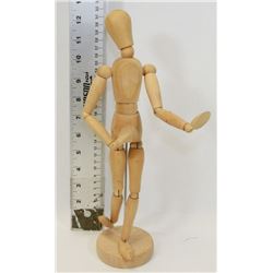 VINTAGE WOOD ROBOT MAN