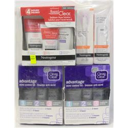BUNDLE OF ASSORTED ACNE TREATMENT