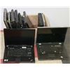 Image 1 : BOX OF 10 UNTESTED STORAGE UNIT LAPTOPS