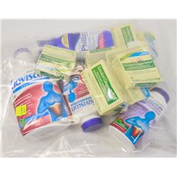 BAG OF GAVISCON, SENOKOT GINGER RELIEF, AND MORE