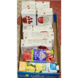 BOX OF ASSORTED JUICE