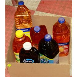 BOX OF ASSORTED JUICE