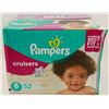 Image 1 : CASE OF 52 PAMPERS CRUISERS DIAPERS SIZE 6