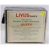 Image 1 : NEW LIVING BASICS DELUXE SHEET SET SIZE QUEEN