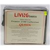 Image 1 : NEW LIVING BASICS DELUXE SHEET SET SIZE QUEEN