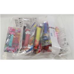 BAG OF ASSORTED PEZ DISPENSERS