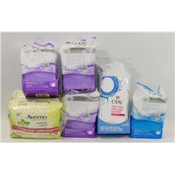 BAG OF ASSORTED PONDS WIPES
