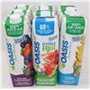 Image 1 : 9 BOTTLES OF OASIS JUICE