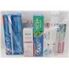 Image 1 : LARGE BAG OF ASSORTED TOOTHPASTE