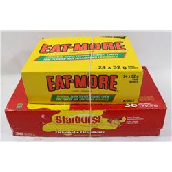 CASE OF EATMORE BARS SOLD WITH CASE OF