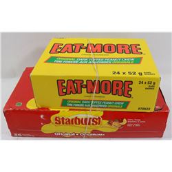 CASE OF EATMORE BARS SOLD WITH CASE OF