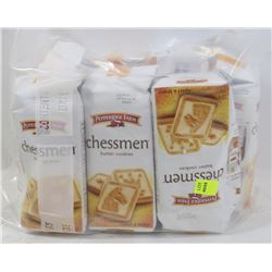 BAG OF PEPPERIDGE FARM CHESSMEN BUTTER COOKIES