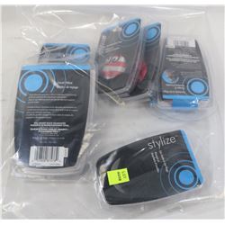 BAG OF SYLIZE EYE SHADES AND EAR PLUGS