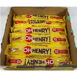 BOX OF OH HENRY TREAT SIZE CHOCOLATE BARS