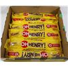 Image 1 : BOX OF OH HENRY TREAT SIZE CHOCOLATE BARS