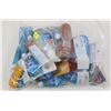 Image 1 : BAG OF CREST TRAVEL MOUTH WASH, HAND SANITIZER,