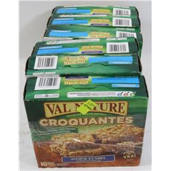6 BOXES OF NATURE VALLEY BARS