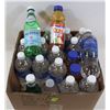 Image 1 : BOX OF ASSORTED DRINKS, MOSTLY WATER