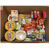 Image 1 : BOX OF HAMBURGER HELPER, CUP NOODLES, AND MORE