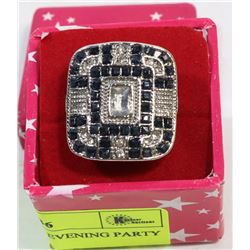 FASHION SAPPHIRE EVENING PARTY RING