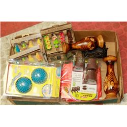 FLAT OF HOUSEHOLD ITEMS