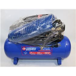 CAMPBELL HAUSFELD 3 GALLON 100 MAX PSI AIR