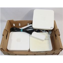 LOT OF THREE APPLE AIRPORT EXTREME BASE STATIONS