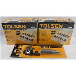 SET OF 3 SEALED TOLSEN 2 PACKS OF