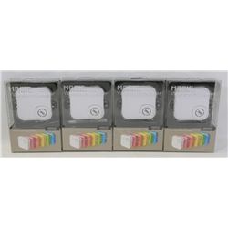LOT OF 4 MAGIC VIBRATION SPEAKERS