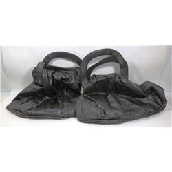 NEW 2 BLACK LEATHER PICABO BAGS