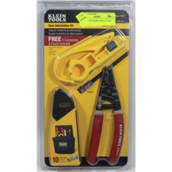 SEALED 3 PC KLEIN TOOLS COAX
