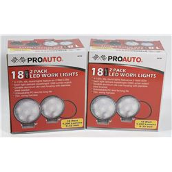 SET OF 2 NEW PRO-AUTO 18 WORK