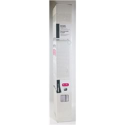 LOT OF 4 UBERHAUS HORIZONTAL VINYL BLINDS WHITE,