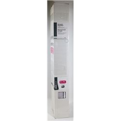 LOT OF 4 UBERHAUS HORIZONTAL VINYL BLINDS WHITE,