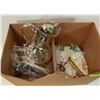 Image 1 : ESTATE BOX OF GLASSWARE AND MORE