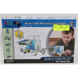 14 IN 1 SOLAR VEHICLE ROBOT