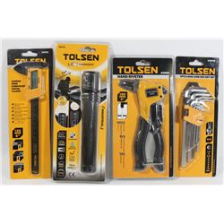 SEALED TOLSEN ITEMS 9 PC LONG ARM