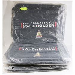 LOT OF 5 COLLAPSIBLE CARDBOARD ART HOLDERS