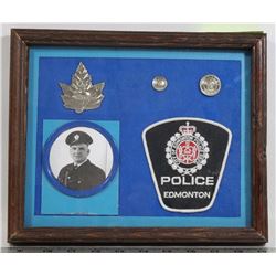 EDMONTON CITY POLICE DISPLAY